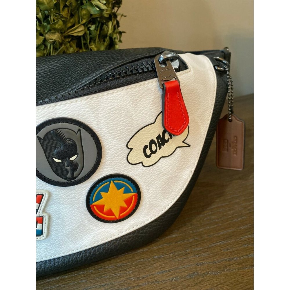 Coach x Marvel Warren Belt Bag Crossbody Bag - Picture 7 of 11